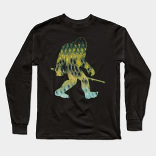 Bigfoot - Bass Fishing Long Sleeve T-Shirt